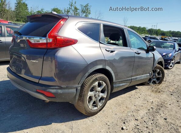 JHLRW2H56KX010871 2019 HONDA CR-V Gray Rear right