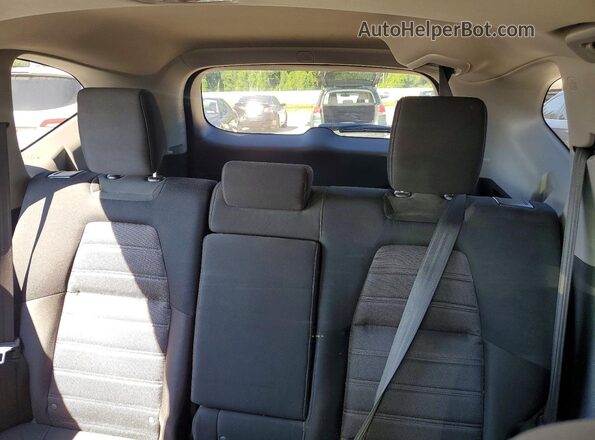 JHLRW2H56KX010871 2019 HONDA CR-V Gray Rear seats view