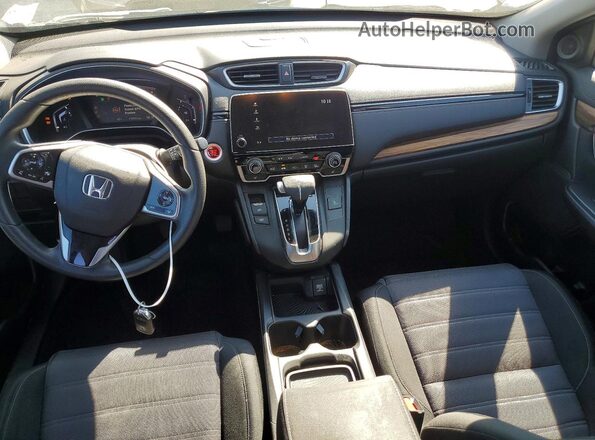 JHLRW2H56KX010871 2019 HONDA CR-V Gray Dashboard view