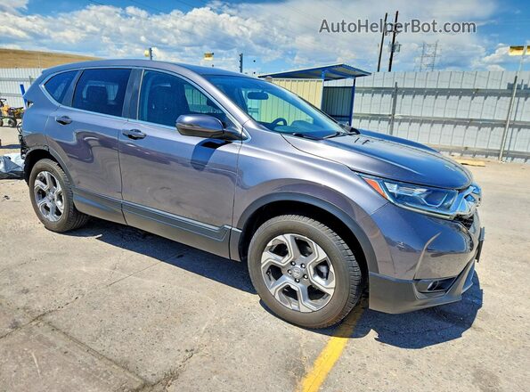 JHLRW2H58KX008961 2019 HONDA CR-V Charcoal Delantero derecho