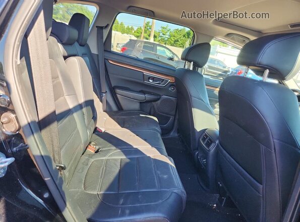 JHLRW2H82KX017956 2019 HONDA CR-V Black Rear interior view