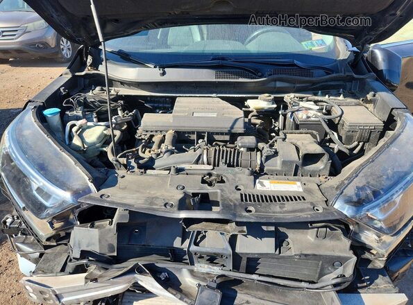 JHLRW2H82KX017956 2019 HONDA CR-V Black Engine compartment view