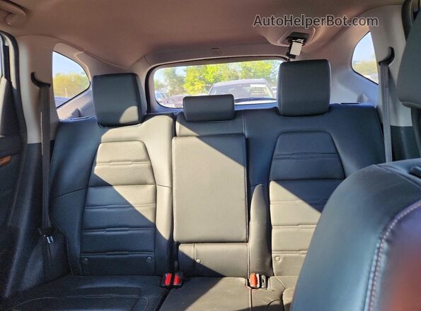 JHLRW2H82KX017956 2019 HONDA CR-V Black Rear seats view