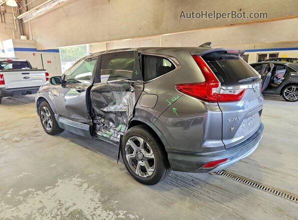 JHLRW2H82KX019738 2019 HONDA CR-V Gray Trasero izquierdo