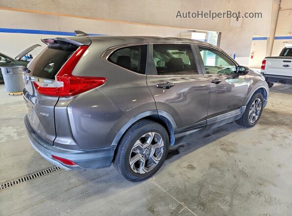 JHLRW2H82KX019738 2019 HONDA CR-V Gray Trasero derecho