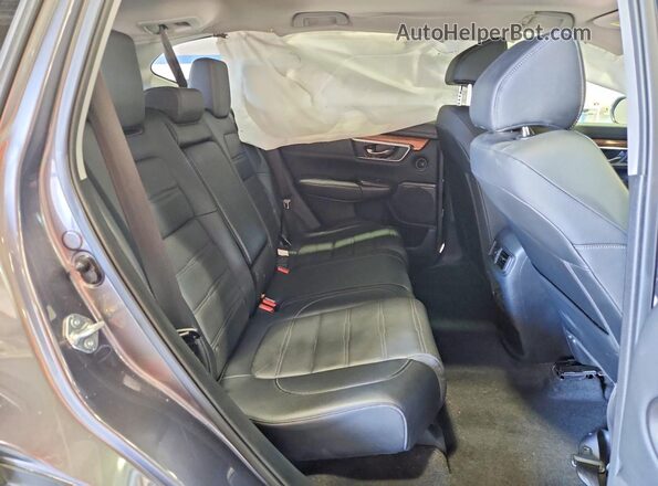JHLRW2H82KX019738 2019 HONDA CR-V Gray Vista interior trasera