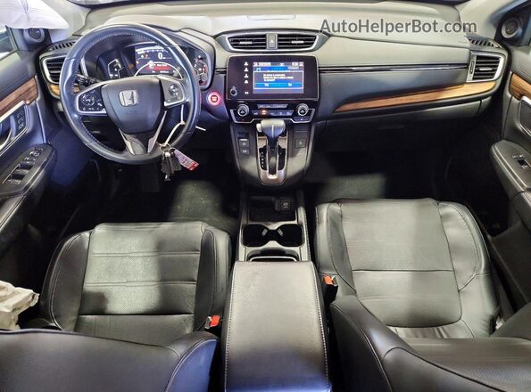 JHLRW2H82KX019738 2019 HONDA CR-V Gray Vista del salpicadero