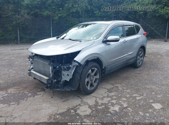 JHLRW2H83KX018095 2019 HONDA CR-V Silver Передня ліва чверть
