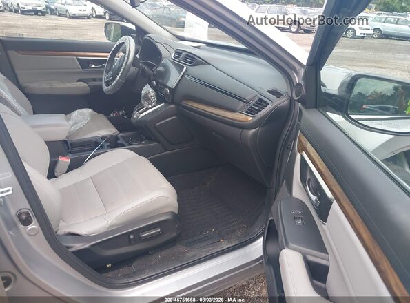 JHLRW2H83KX018095 2019 HONDA CR-V Silver Вид салону спереду