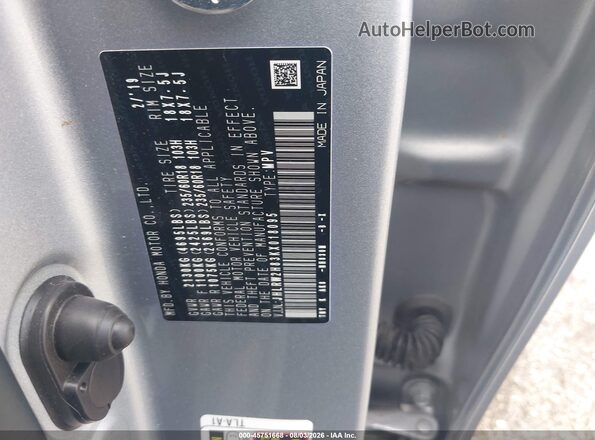 JHLRW2H83KX018095 2019 HONDA CR-V Silver Вид підкапотного простору