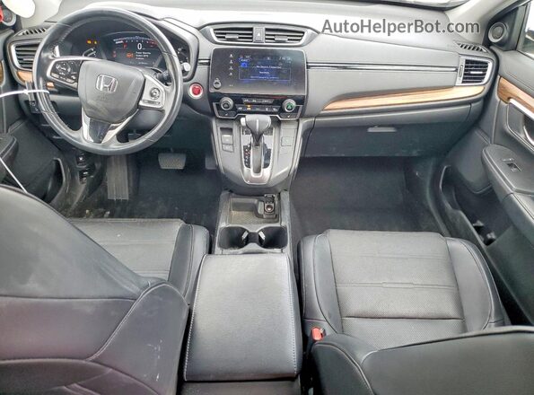 JHLRW2H86KX004188 2019 HONDA CR-V White Առջևի վահանակի տեսք