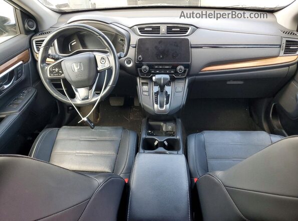 JHLRW2H86KX012730 2019 HONDA CR-V White წინა პანელის ხედი