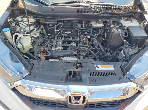 JHLRW2H86KX012730 2019 HONDA CR-V White ძრავის განყოფილების ხედი