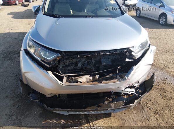 JHLRW2H87KX019184 2019 HONDA CR-V Silver Դիմացի տեսք