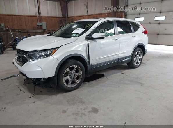 JHLRW2H89KX005318 2019 HONDA CR-V White Vista tres cuartos delantera izquierda