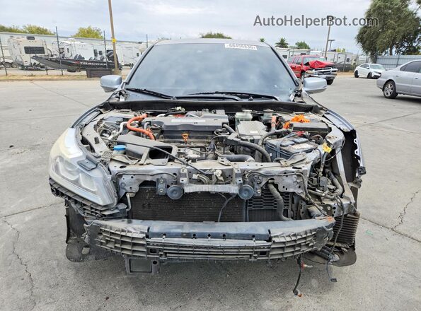 JHMCR6F30HC008339 2017 HONDA ACCORD Gray Widok tylnych siedzeń