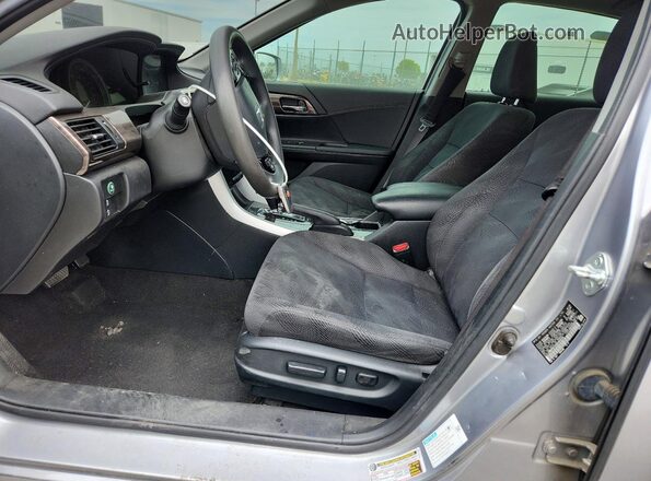 JHMCR6F30HC008339 2017 HONDA ACCORD Gray Widok naklejki z numerem VIN