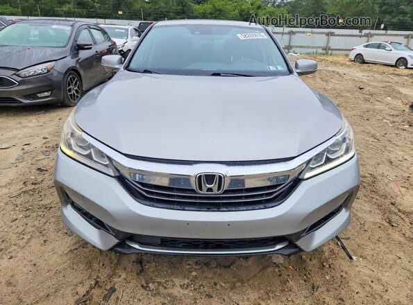JHMCR6F31HC001867 2017 HONDA ACCORD Silver Դիմացի տեսք
