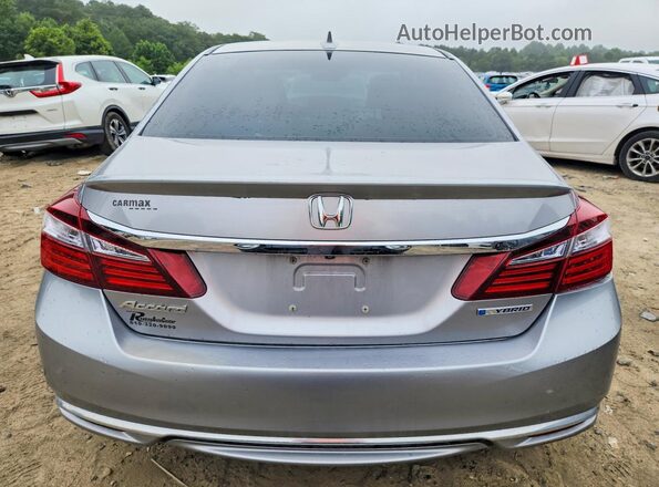 JHMCR6F31HC001867 2017 HONDA ACCORD Silver Հետևի տեսք