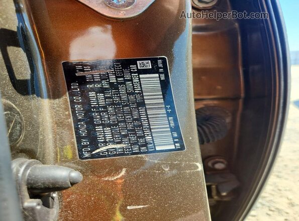 JHMCR6F34HC004682 2017 HONDA ACCORD Коричневый Вид подкапотного пространства