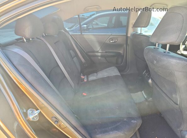 JHMCR6F34HC004682 2017 HONDA ACCORD Коричневый Вид задних сидений