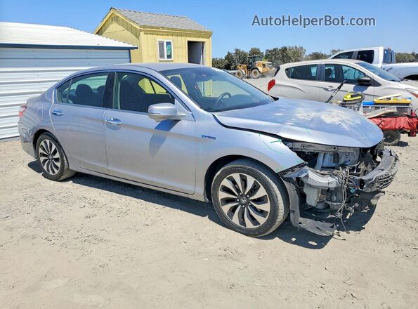 JHMCR6F35HC014119 2017 HONDA ACCORD Серебряный Передняя правая четверть