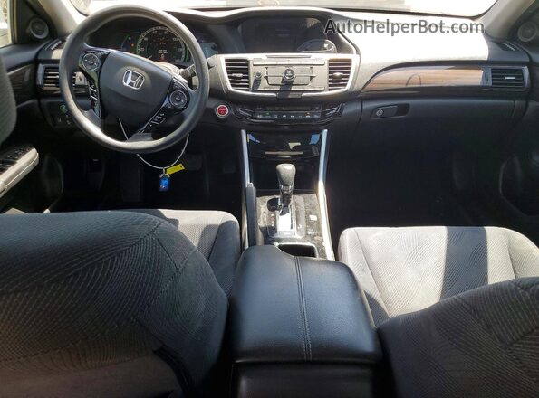 JHMCR6F35HC014119 2017 HONDA ACCORD Серебряный Вид панели приборов