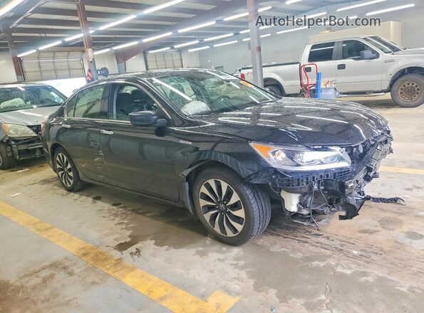 JHMCR6F39HC004337 2017 HONDA ACCORD Black Front right