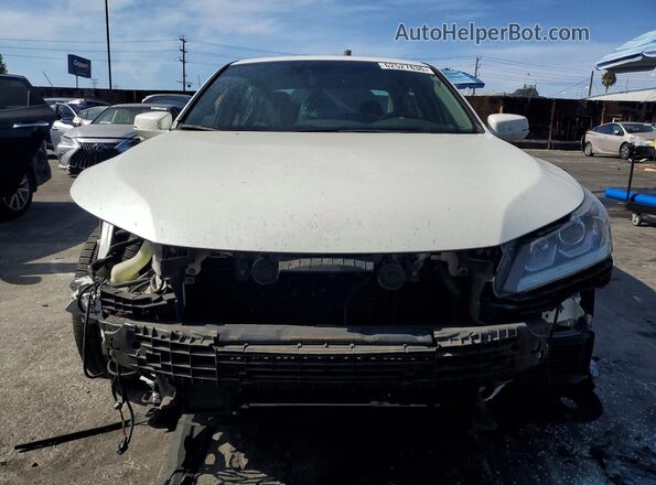 JHMCR6F50HC016958 2017 HONDA ACCORD White Դիմացի տեսք