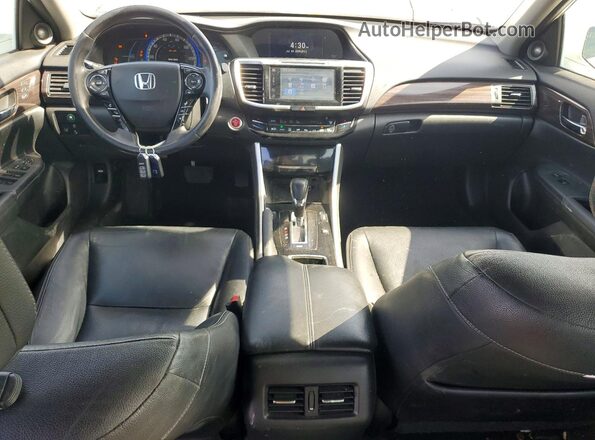 JHMCR6F50HC016958 2017 HONDA ACCORD White Առջևի վահանակի տեսք