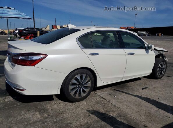 JHMCR6F50HC016958 2017 HONDA ACCORD White Հետևի աջ