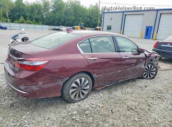 JHMCR6F50HC027975 2017 HONDA ACCORD Burgundy Trasero derecho