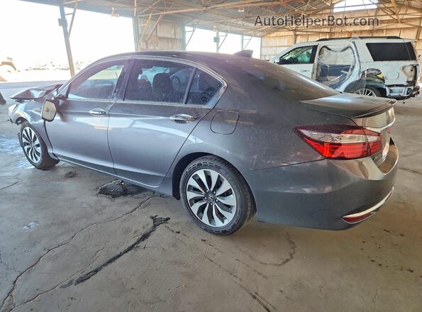 JHMCR6F50HC030388 2017 HONDA ACCORD Gray Rear left
