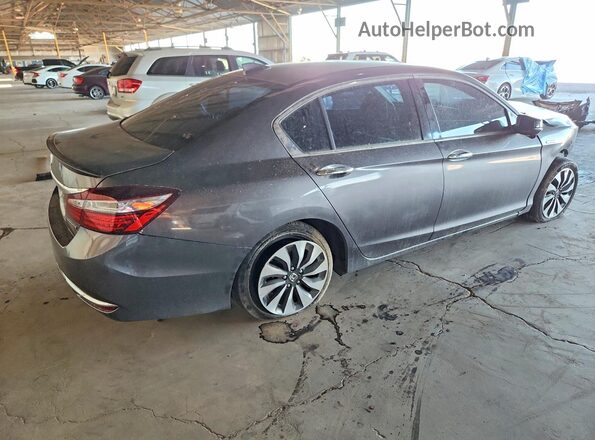JHMCR6F50HC030388 2017 HONDA ACCORD Gray Rear right