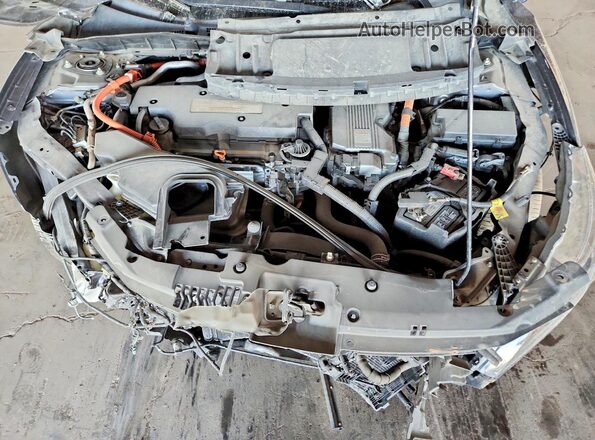 JHMCR6F50HC030388 2017 HONDA ACCORD Gray Rear interior view