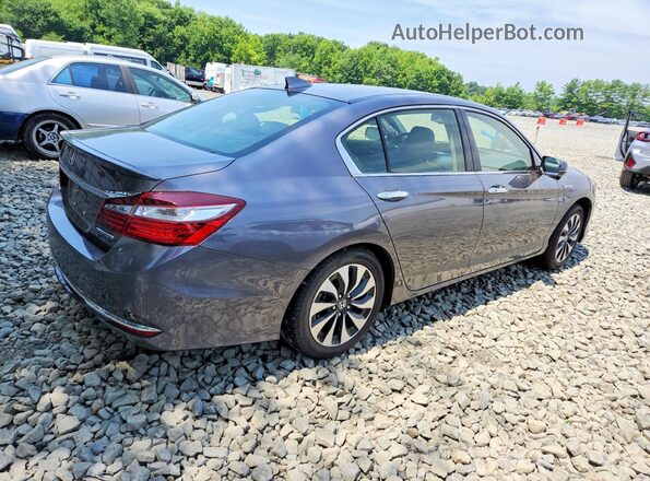JHMCR6F51HC002275 2017 HONDA ACCORD Charcoal Trasero derecho