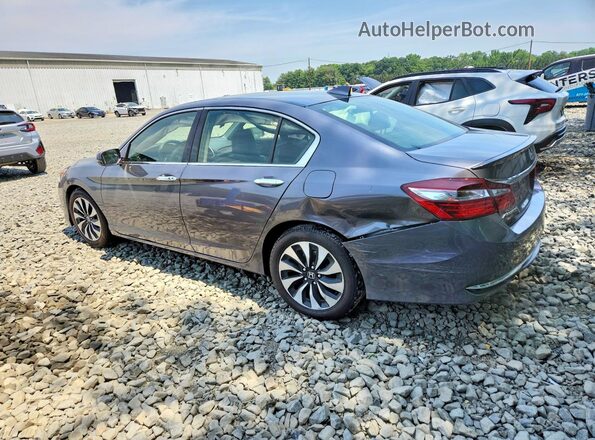 JHMCR6F51HC002275 2017 HONDA ACCORD Charcoal Trasero izquierdo