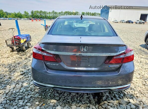 JHMCR6F51HC002275 2017 HONDA ACCORD Charcoal Vista trasera