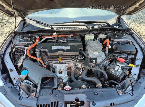 JHMCR6F51HC002275 2017 HONDA ACCORD Charcoal Vista interior trasera