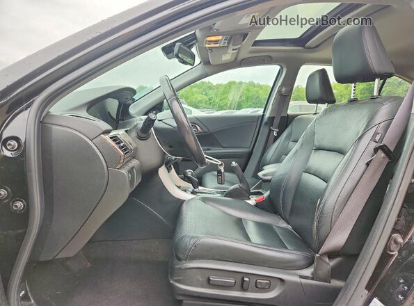 JHMCR6F56HC003857 2017 HONDA ACCORD Black Vista interior delantera