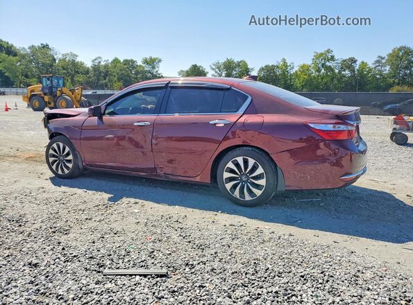 JHMCR6F56HC013093 2017 HONDA ACCORD Burgundy Rear right
