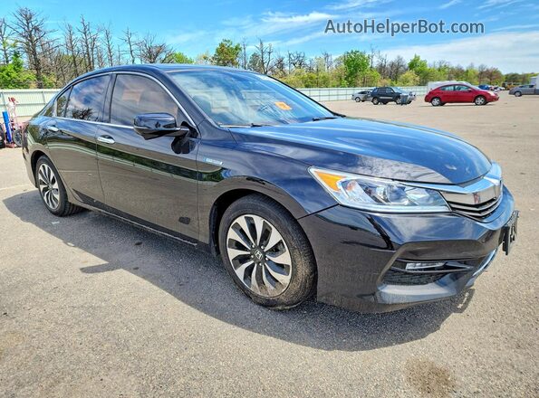 JHMCR6F56HC019167 2017 HONDA ACCORD Black Przód prawy
