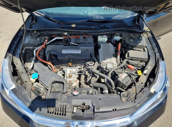 JHMCR6F56HC019167 2017 HONDA ACCORD Black Widok wnętrza z tyłu
