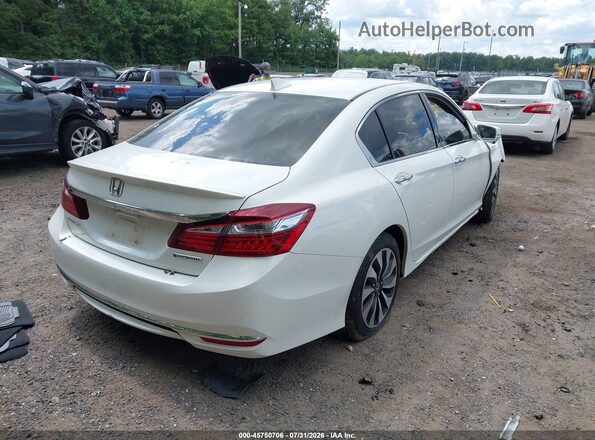 JHMCR6F58HC030817 2017 HONDA ACCORD White Tył prawy