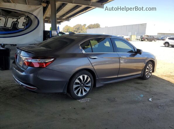 JHMCR6F71HC004643 2017 HONDA ACCORD Gray Задня права чверть