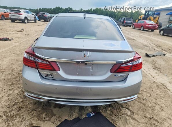 JHMCR6F71HC014461 2017 HONDA ACCORD Серебряный Вид сзади