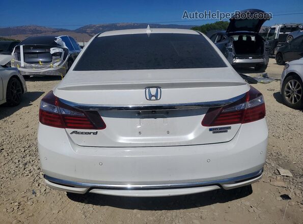 JHMCR6F72HC009043 2017 HONDA ACCORD White Հետևի տեսք
