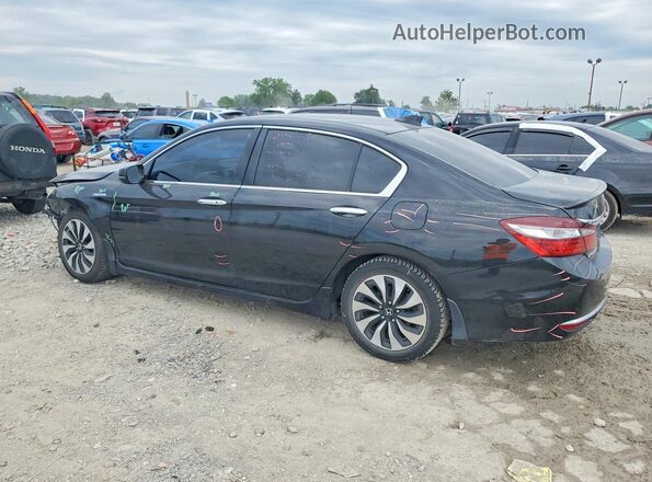 JHMCR6F73HC024179 2017 HONDA ACCORD Black Հետևի ձախ