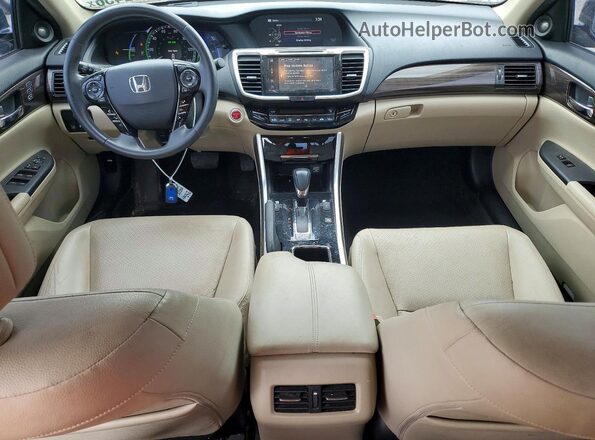 JHMCR6F73HC024179 2017 HONDA ACCORD Black Առջևի վահանակի տեսք