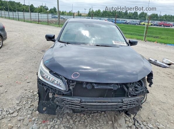 JHMCR6F73HC024179 2017 HONDA ACCORD Black Դիմացի տեսք